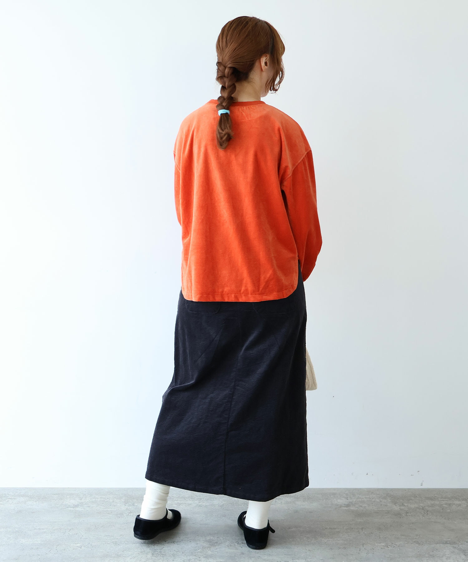 AMBIDEX Store ○ 11W サッカーコーデュロイ スカート(F カーキ