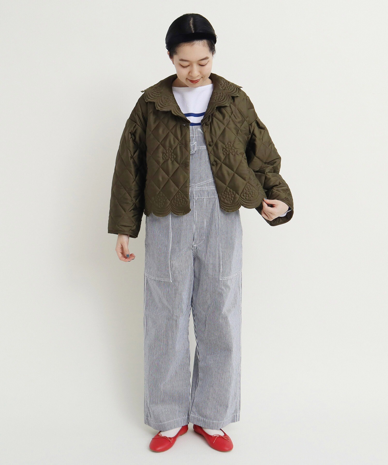 モデル:身長158cm