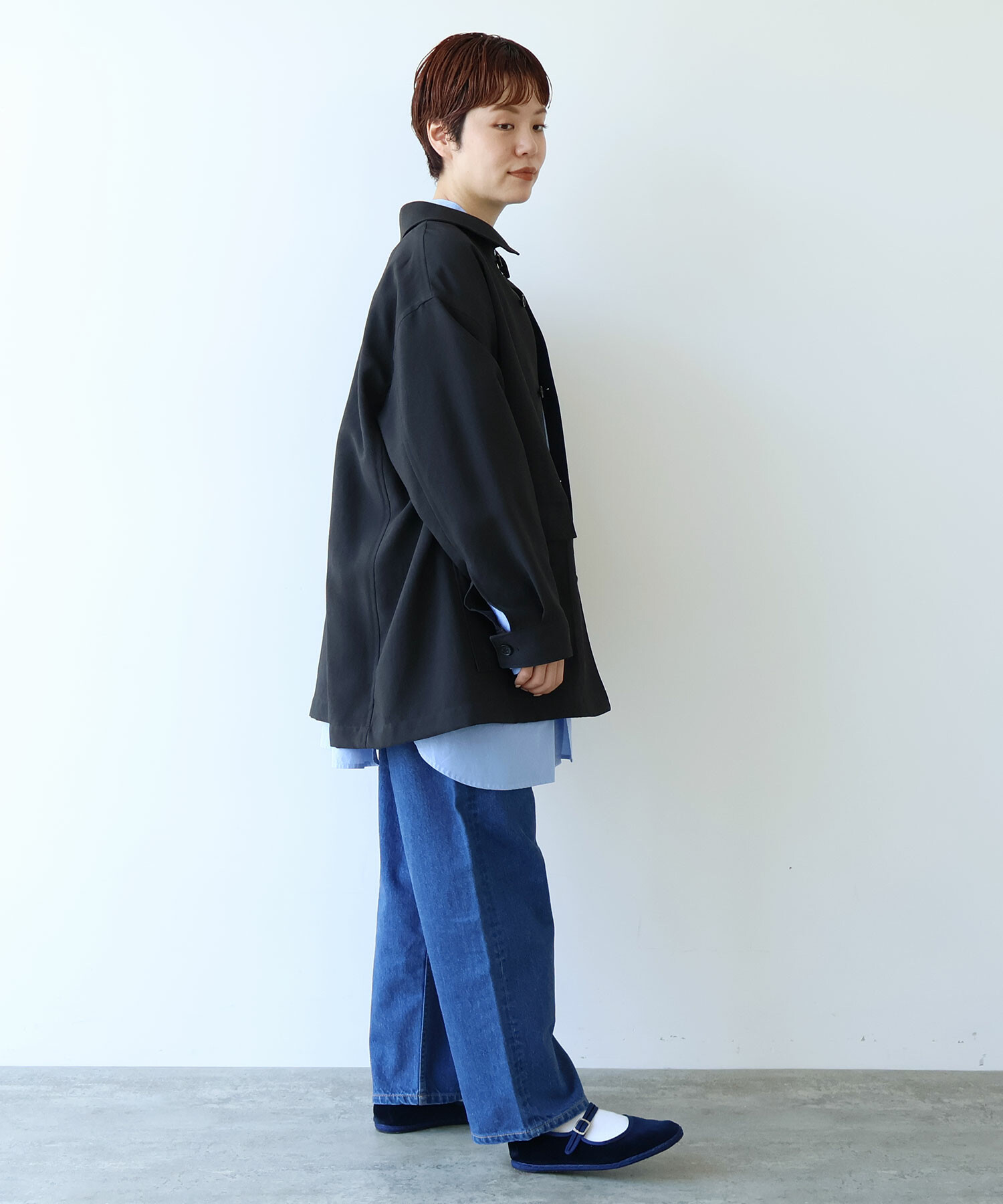 AMBIDEX Store ○DICROS AIRO カバーオール(F BLACK): FLAT-cic-HATENA