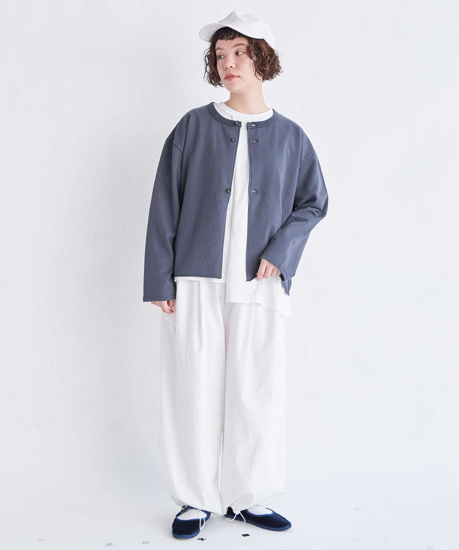 AMBIDEX Store ○ORGANIC LIP-STOP parachute パンツ(F BLACK