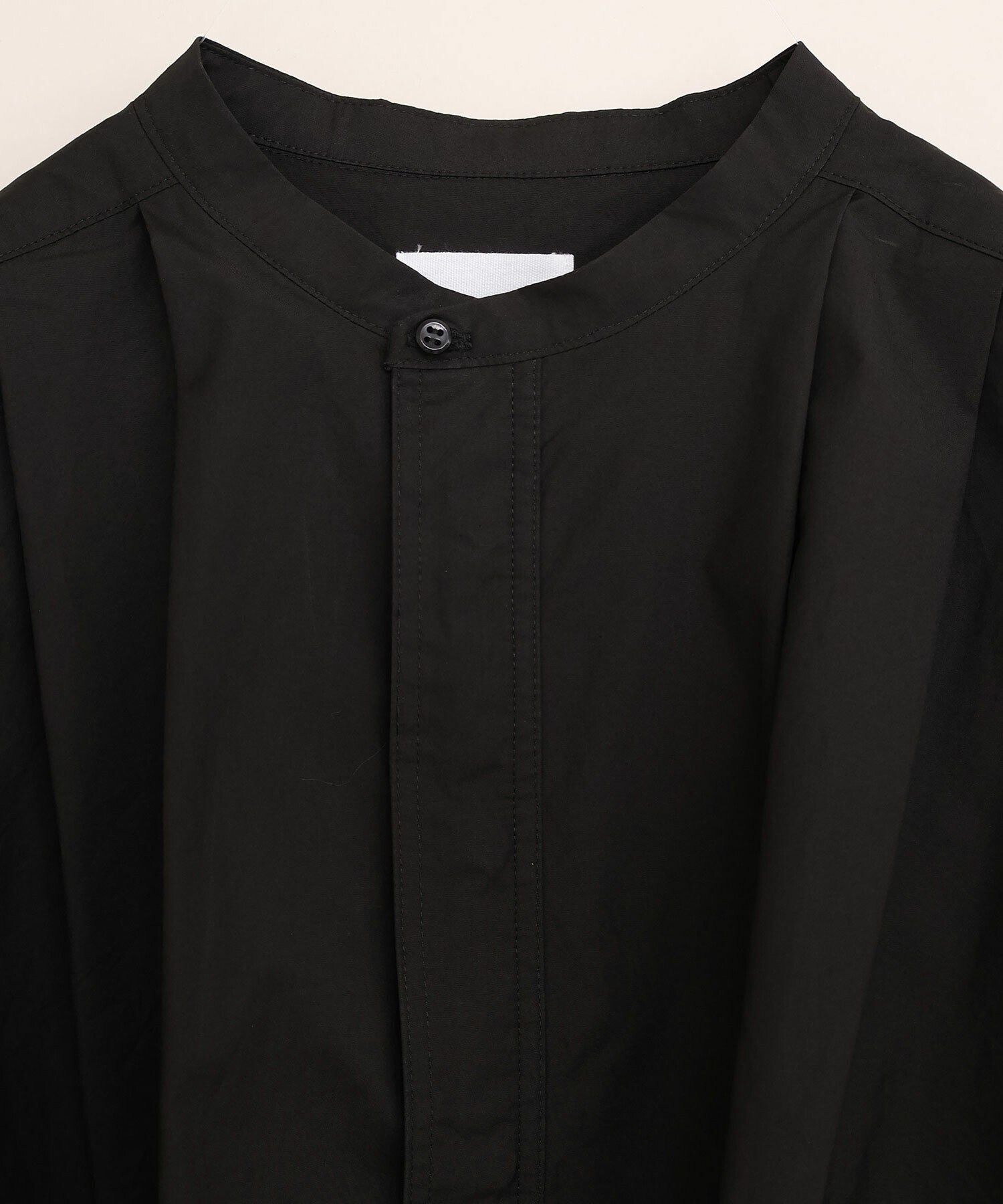 AMBIDEX Store suvinタイプライターギャザースリーブ ブラウス(F シロ