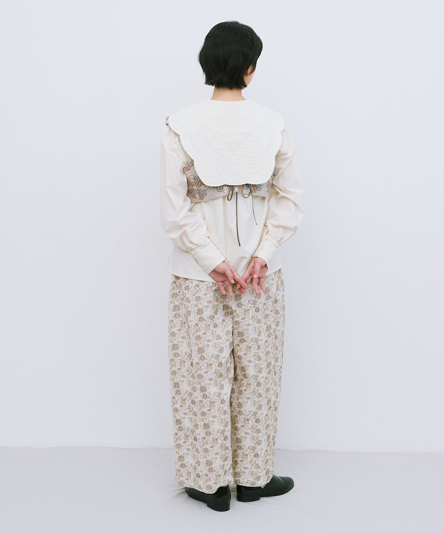 AMBIDEX Store 【予約販売】patchwork quilt jacquard ビスチェ(F