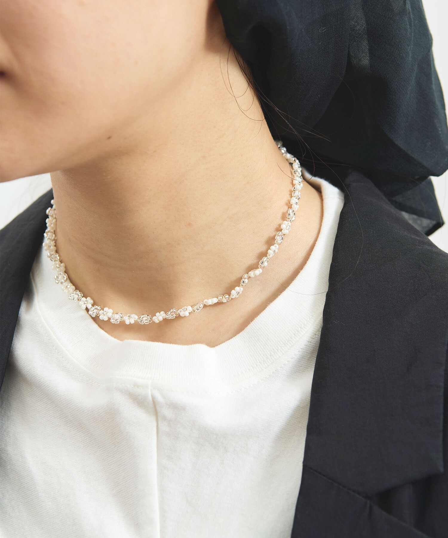 AMBIDEX Store 〇tiny garden necklace(F ゴールド): l'atelier du savon