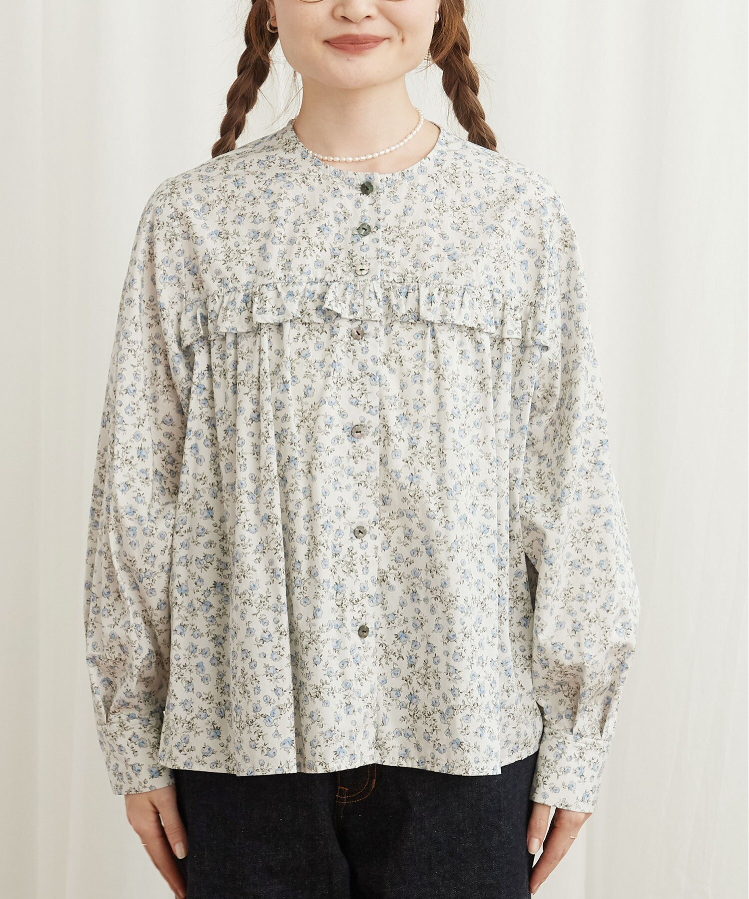 AMBIDEX Store ○Hannah blouse(F アオ): l'atelier du savon