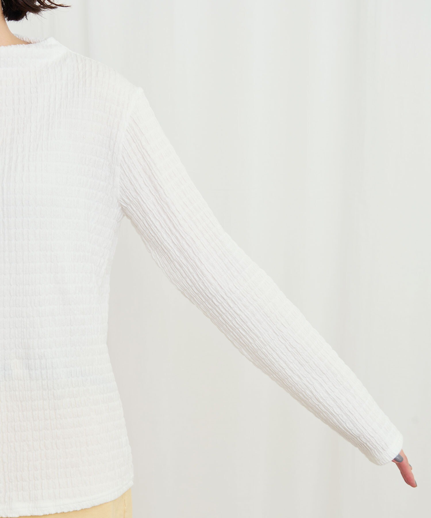 AMBIDEX Store ○○shirring pullover(F シロ): l'atelier du savon