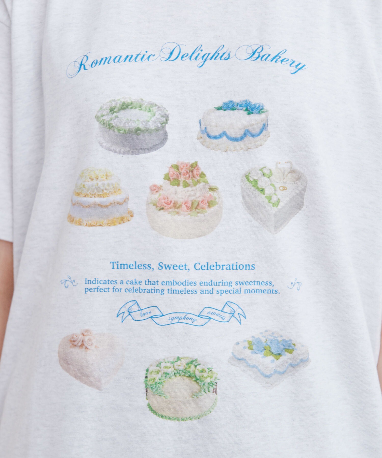AMBIDEX Store 【予約販売】〇romantic cake Tshirt(F アッシュ ...
