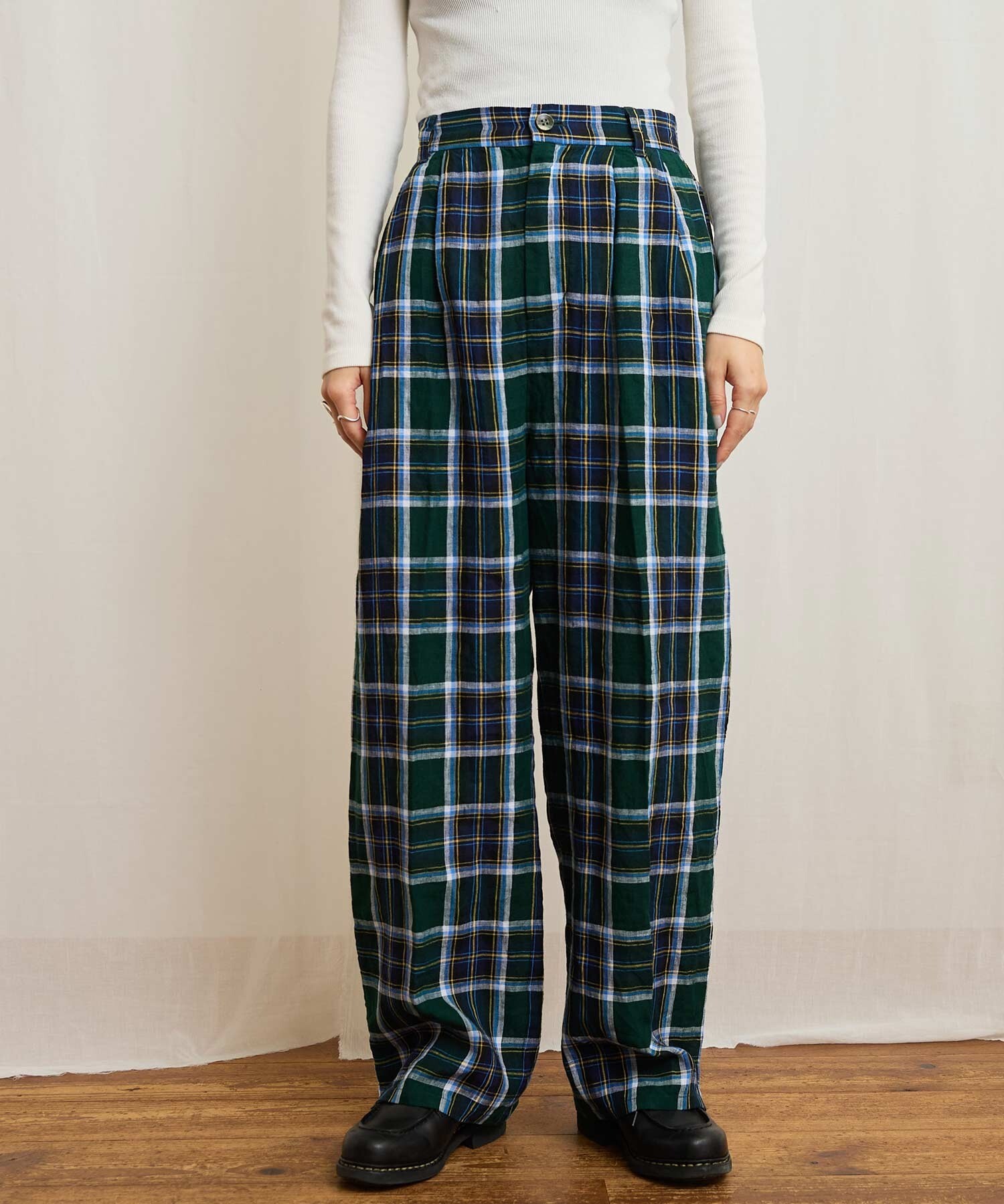 =Olive=ページ AMBIDEX Store 〇Olive pants (F グリーン): l'atelier du savon