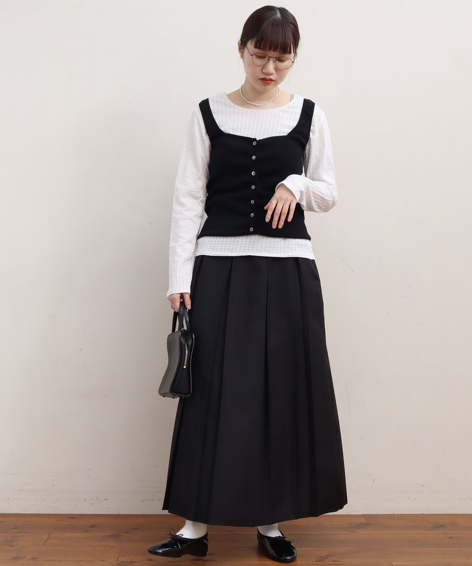 AMBIDEX Store ○wool mood long スカート(F クロ): l'atelier du savon