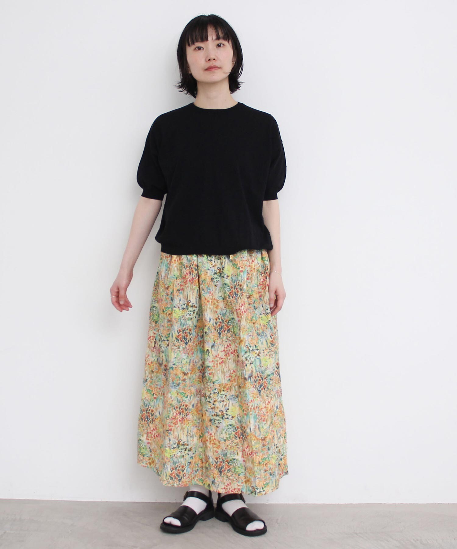 AMBIDEX Store ぽんぽんサマーニット(F グレー): l'atelier du savon