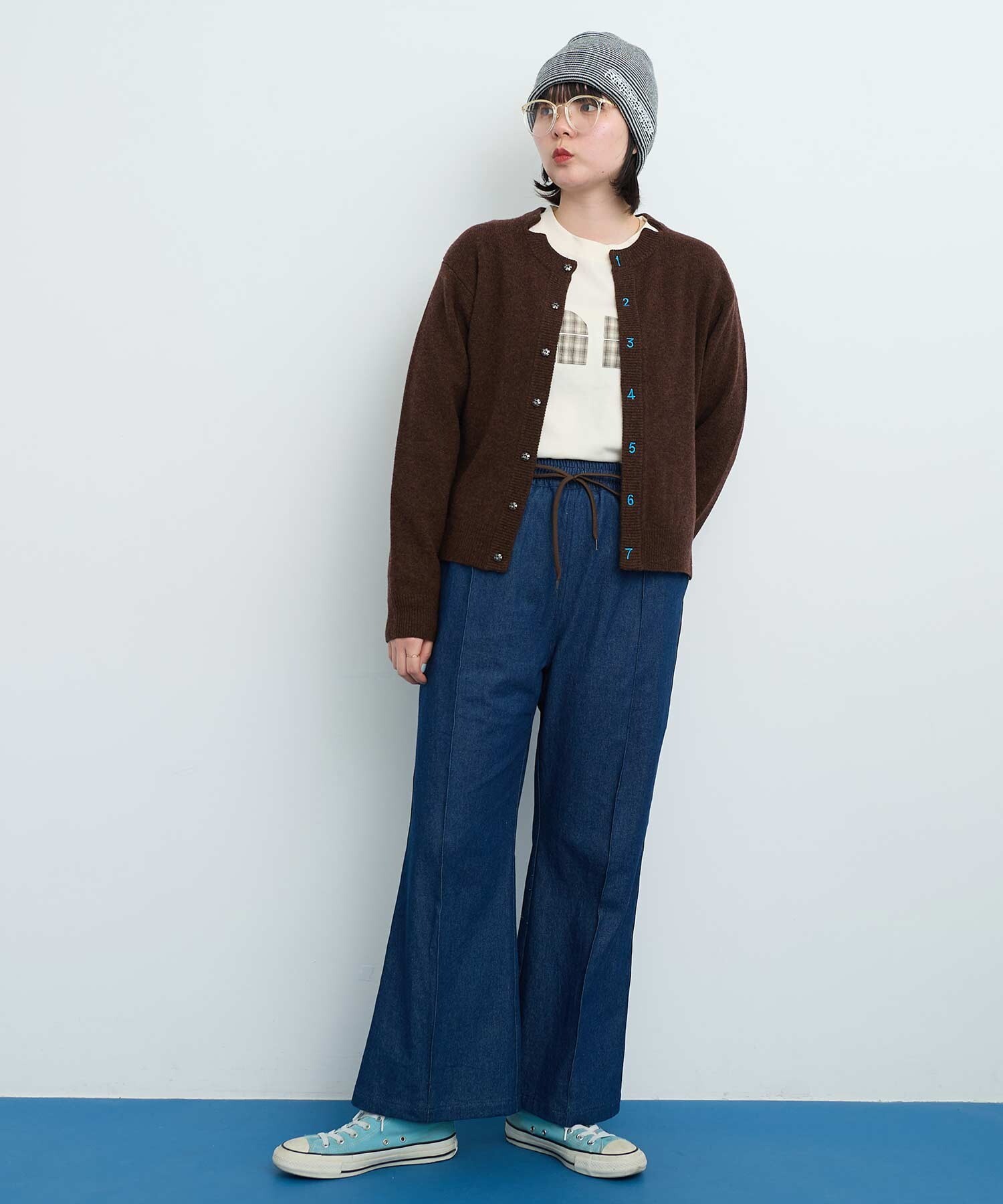 AMBIDEX Store 〇DENIM ラインパンツ(F コン): l'atelier du savon