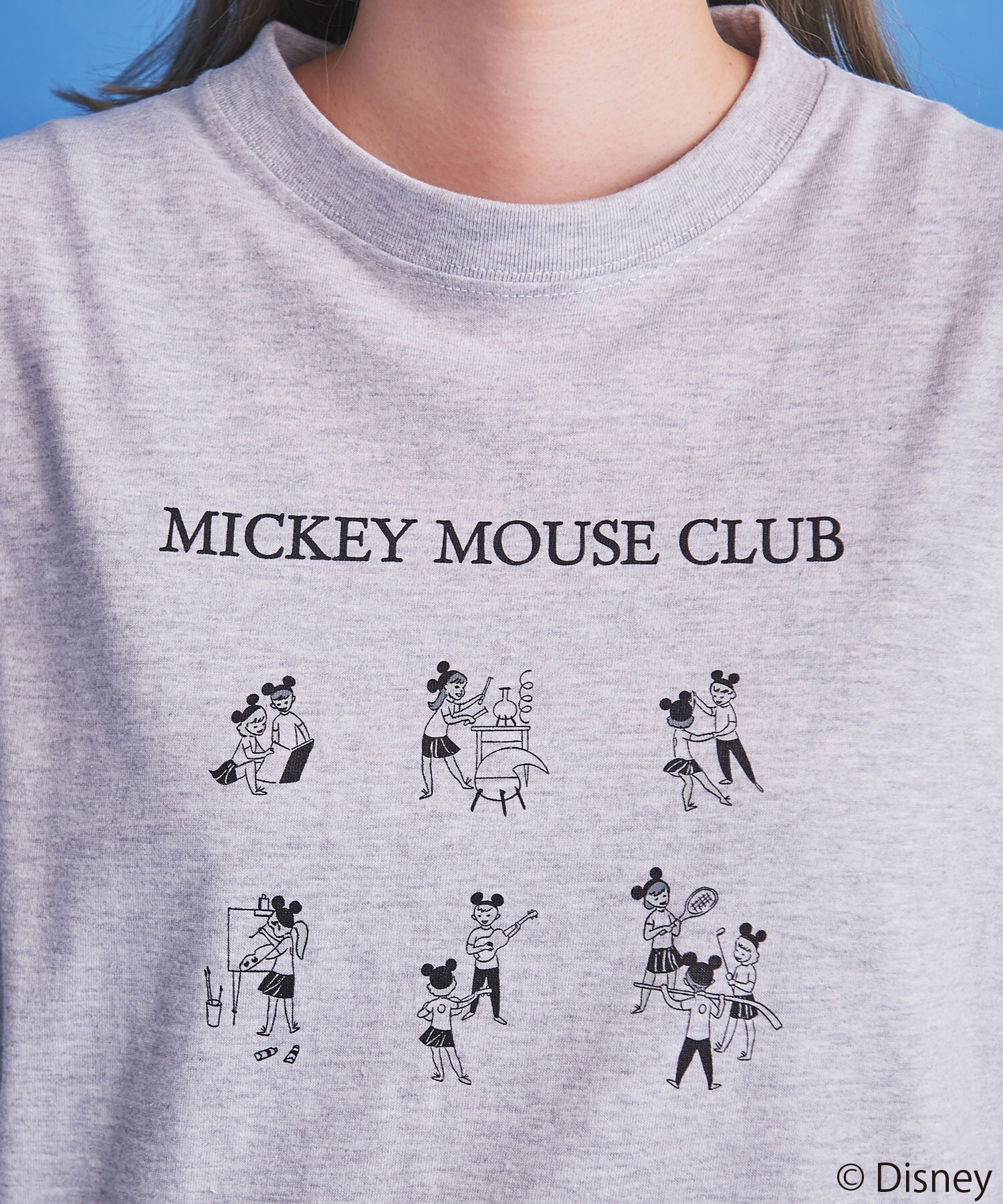 AMBIDEX Store 〇〈Disney〉ミッキーマウスクラブ / プリントロンＴ(F 