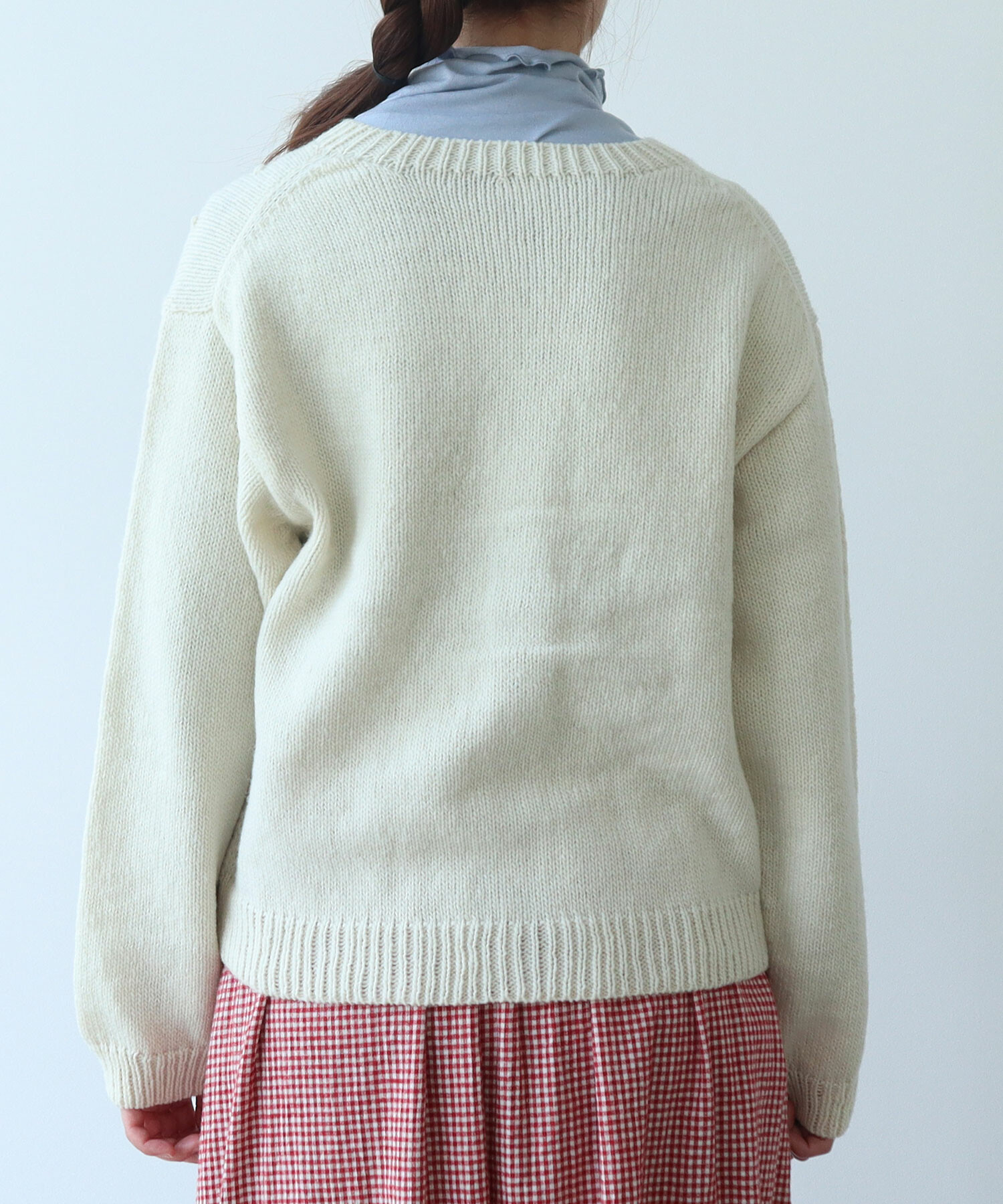 『ピカピカピカソ様』専用 AMBIDEX Store 【予約販売】〇 ペルーハンドニット ブーケ刺繍