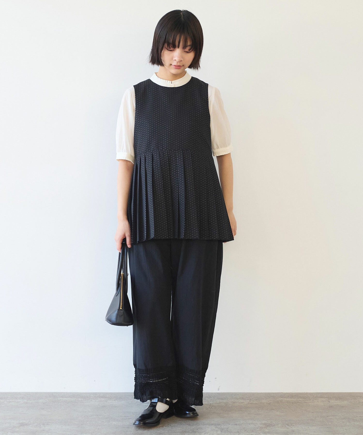 AMBIDEX Store △〇 tiered lace パンツ(F クロ): bulle de savon