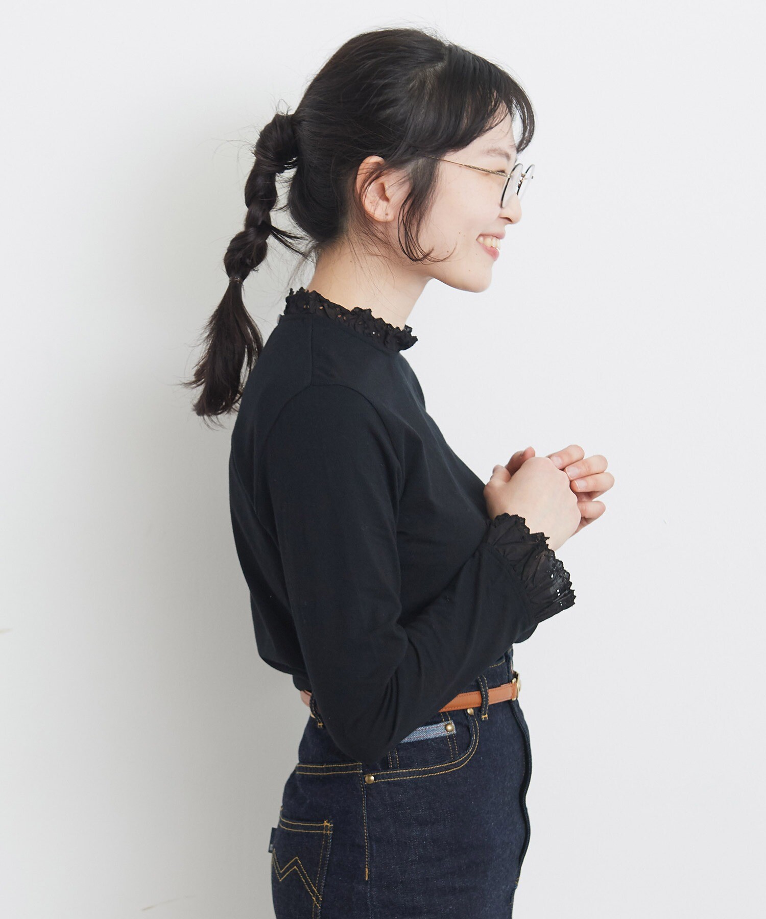 ☆安心の定価販売☆】 andmary ポピーチェックトップス トップス 