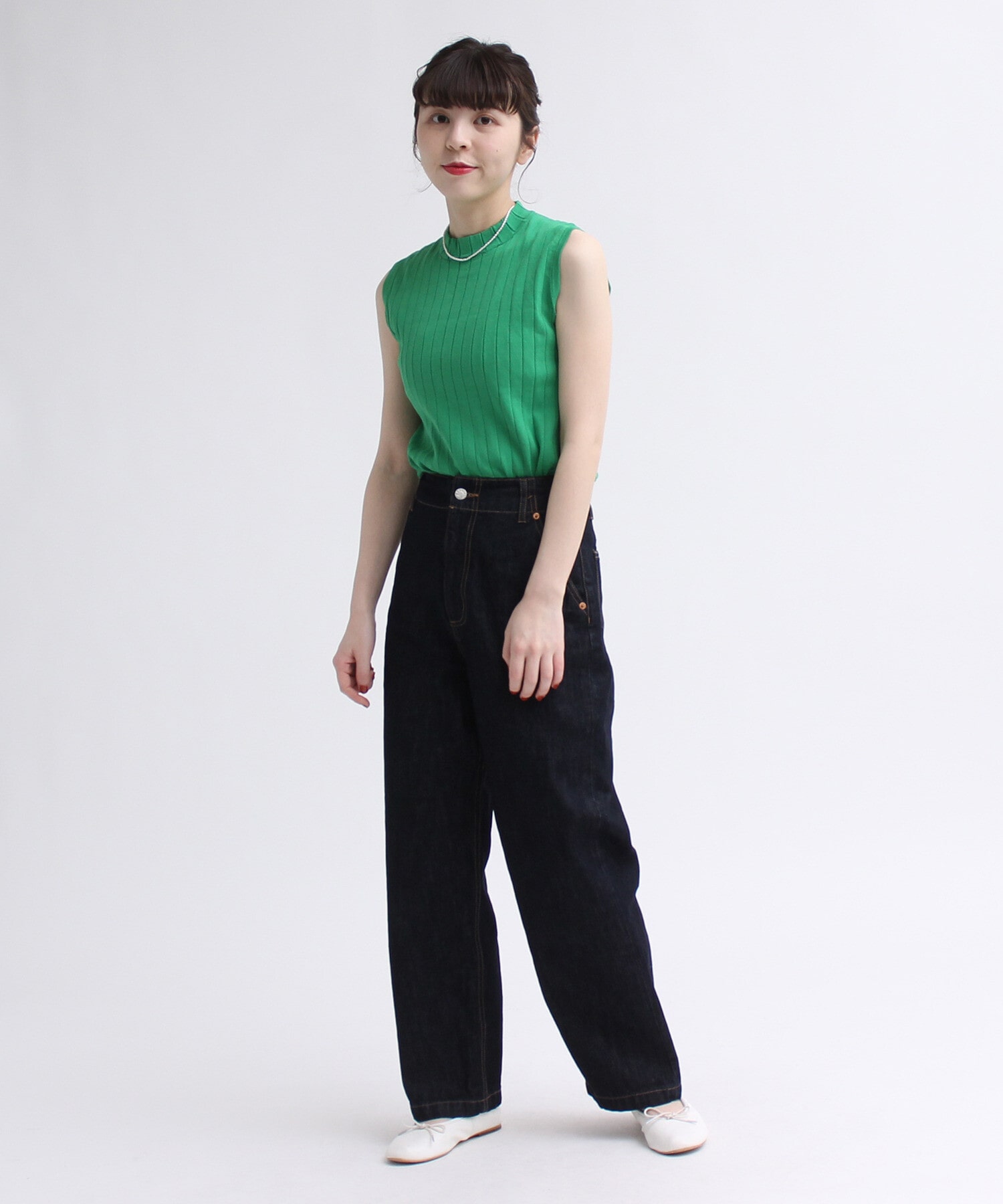 モデル 161cm size:S