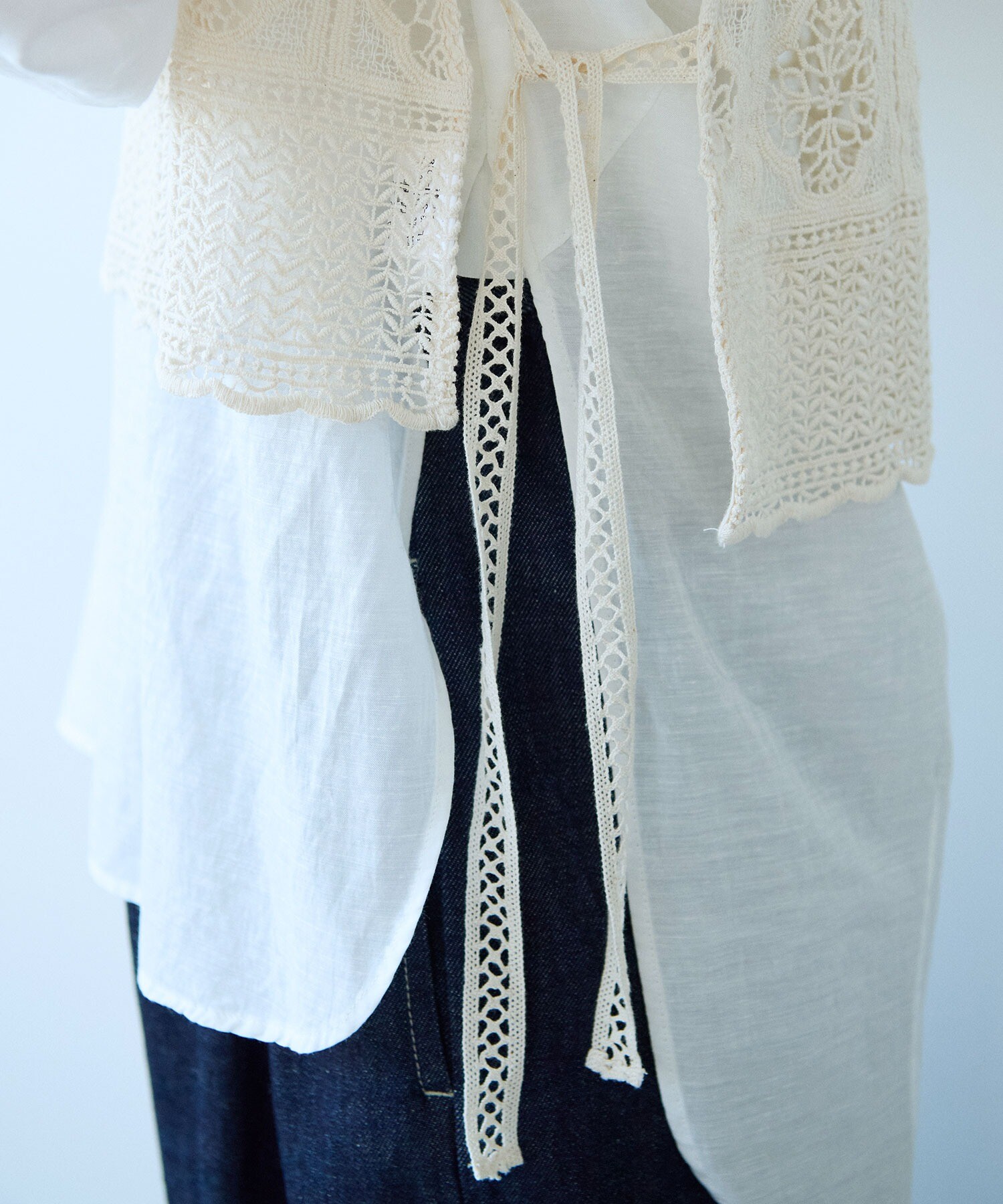 クロシェレースベスト[品番：TRIW0003149]｜CORNERS （コーナーズ）のレディースファッション通販｜SHOPLIST（ショップリスト）
