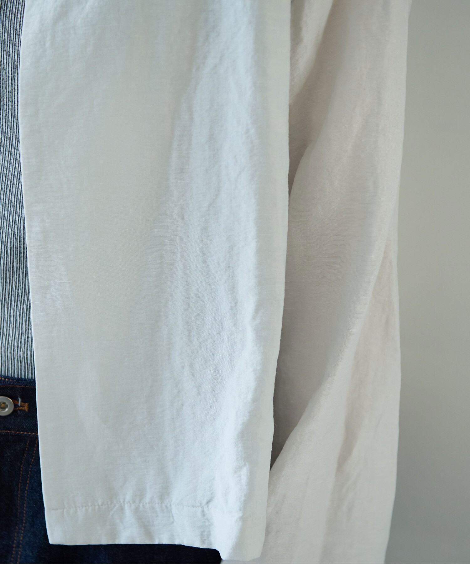 AMBIDEX Store Vis/L/Ny Sheer haori ブラウス(F クロ): yuni