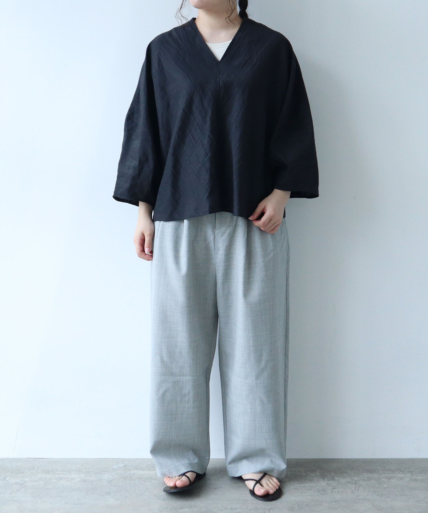 AMBIDEX Store △○Vネックブラウス(F コン): yuni