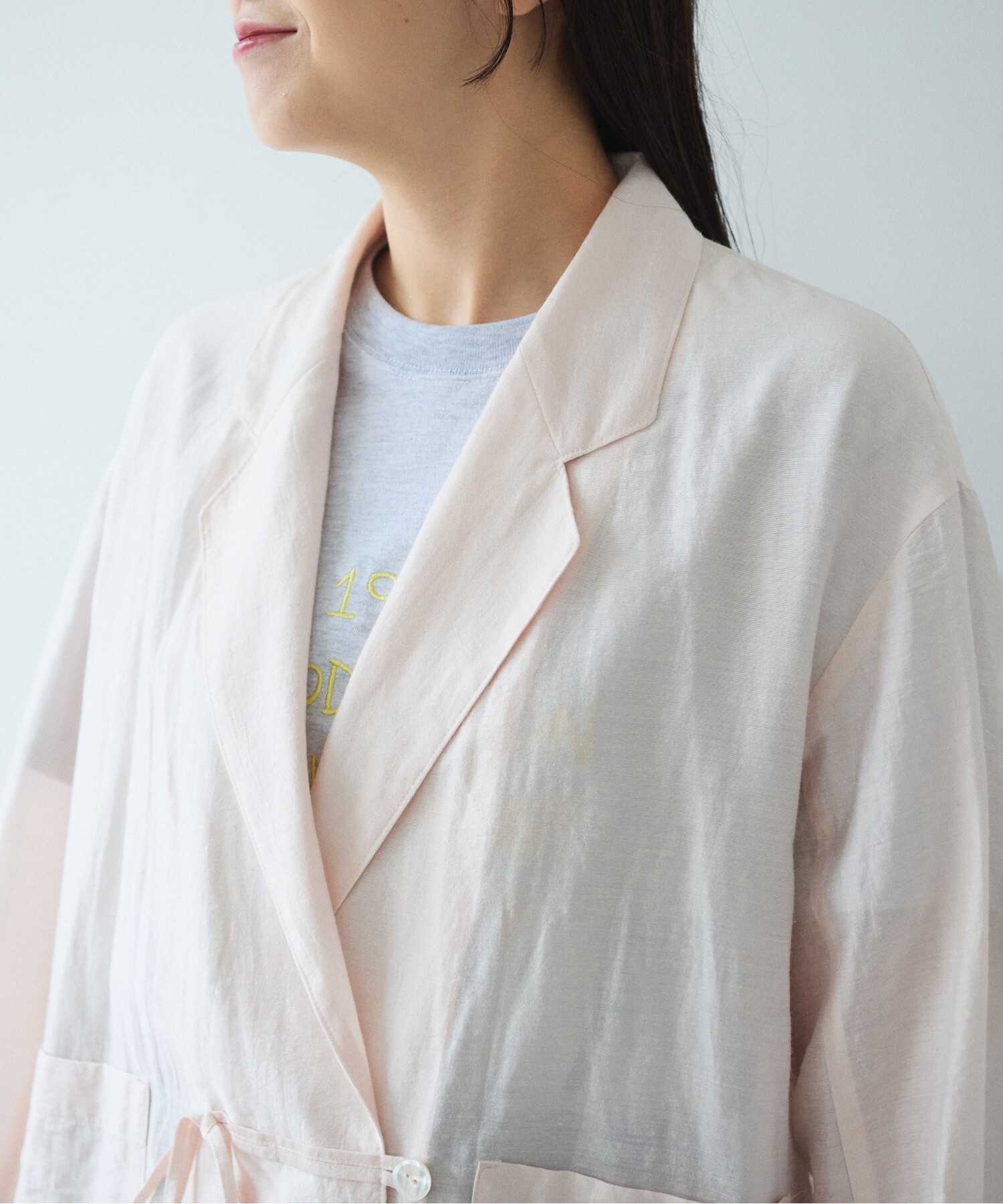 AMBIDEX Store R/L/Ny朱雀 tailored strings ジャケット(F シロ): yuni