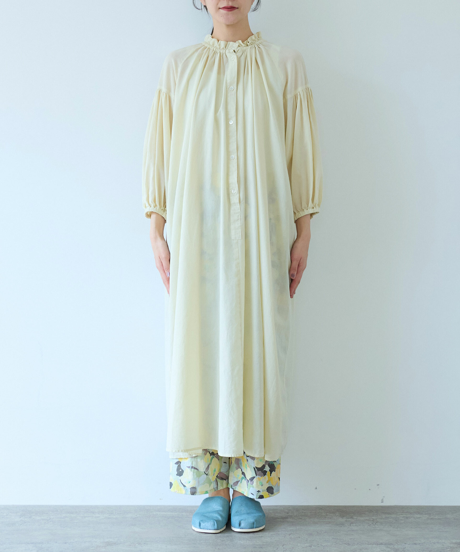 【Vikini Vender】コットンパイルラップポケットワンピースIvory Vikini Vender】アリンスリボンワンピース水着 IVORY (Vikini