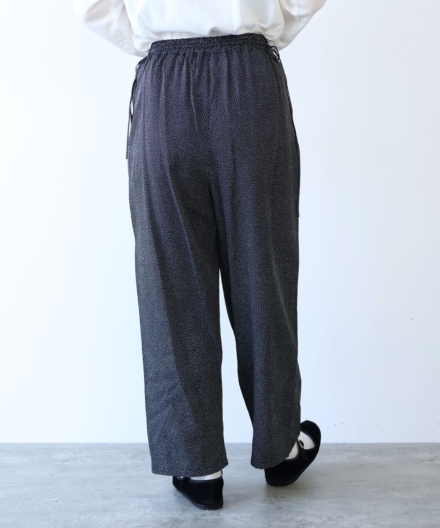 ユニ新品タグ付　ビンテージコットン　バックゴムパンツ ユニ新品タグ付 ビンテージコットン バックゴムパンツ