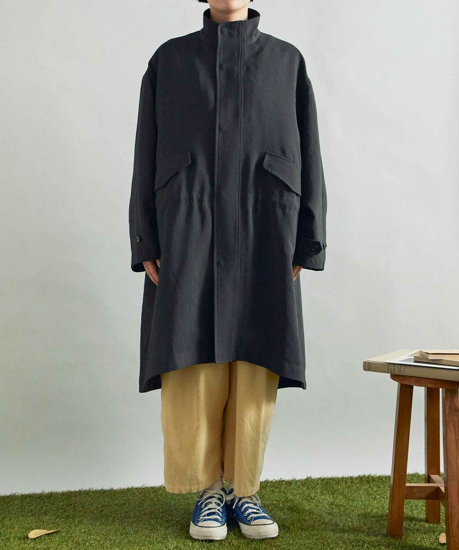 AMBIDEX Store ○DICROS AIRO FEILD ジャケットコート(F IVORY): FLAT