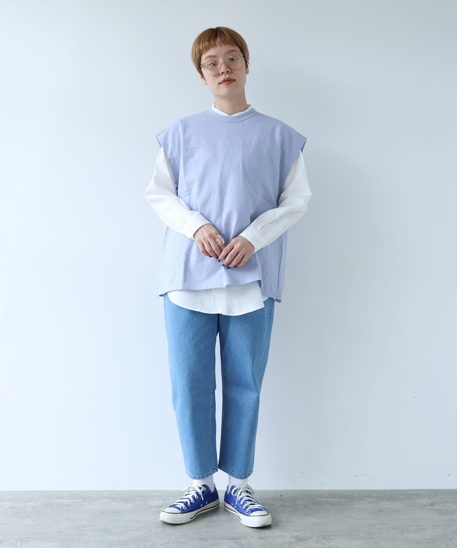 AMBIDEX Store high gauge inlay ベスト(F CHARCOAL): buoybuoy