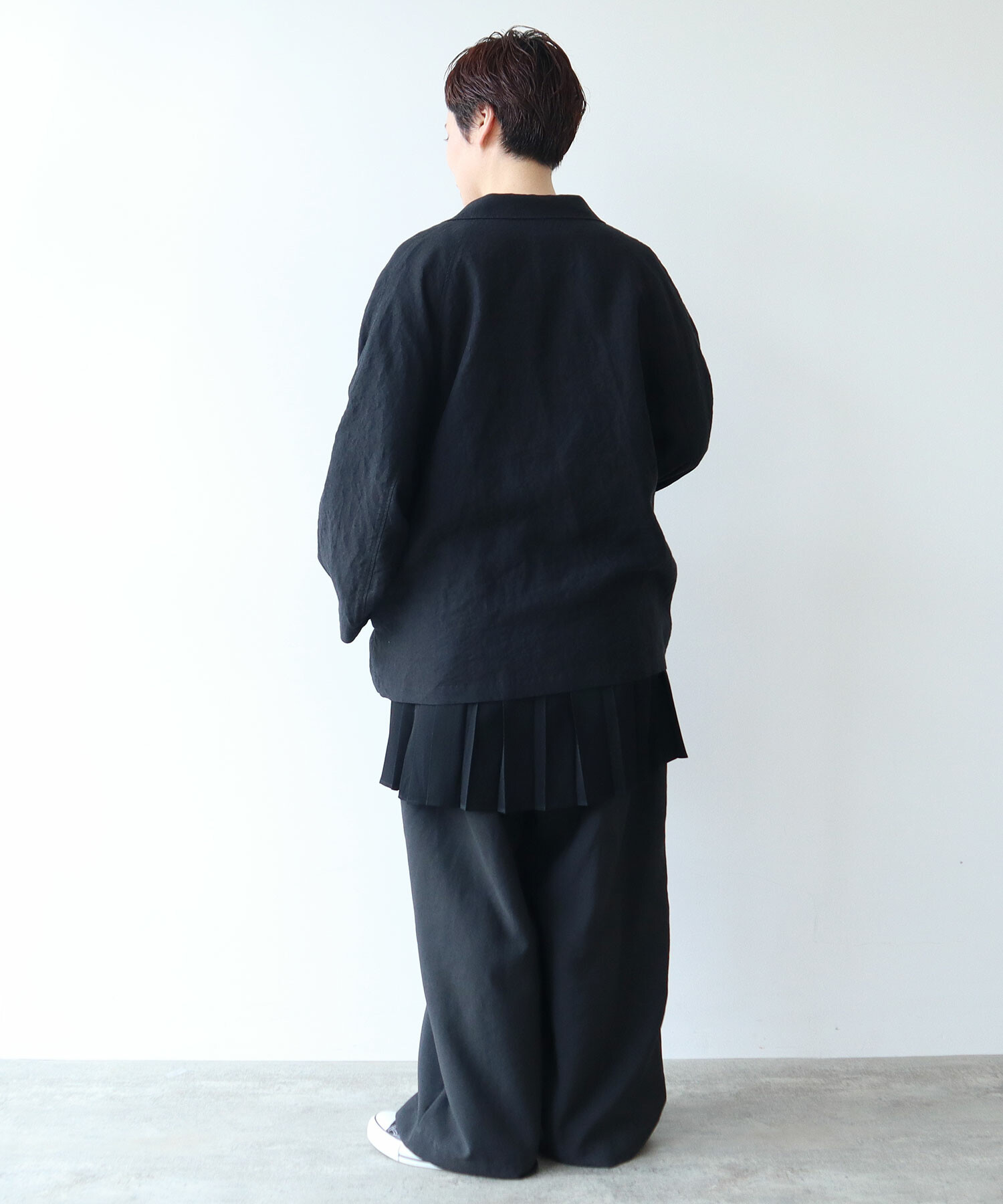 AMBIDEX Store ○60/高密度 リネン Wジャケット(F BLUE GREY AMBIDEX Store ○60/高密度 リネン Wジャケット(F BLUE GREY
