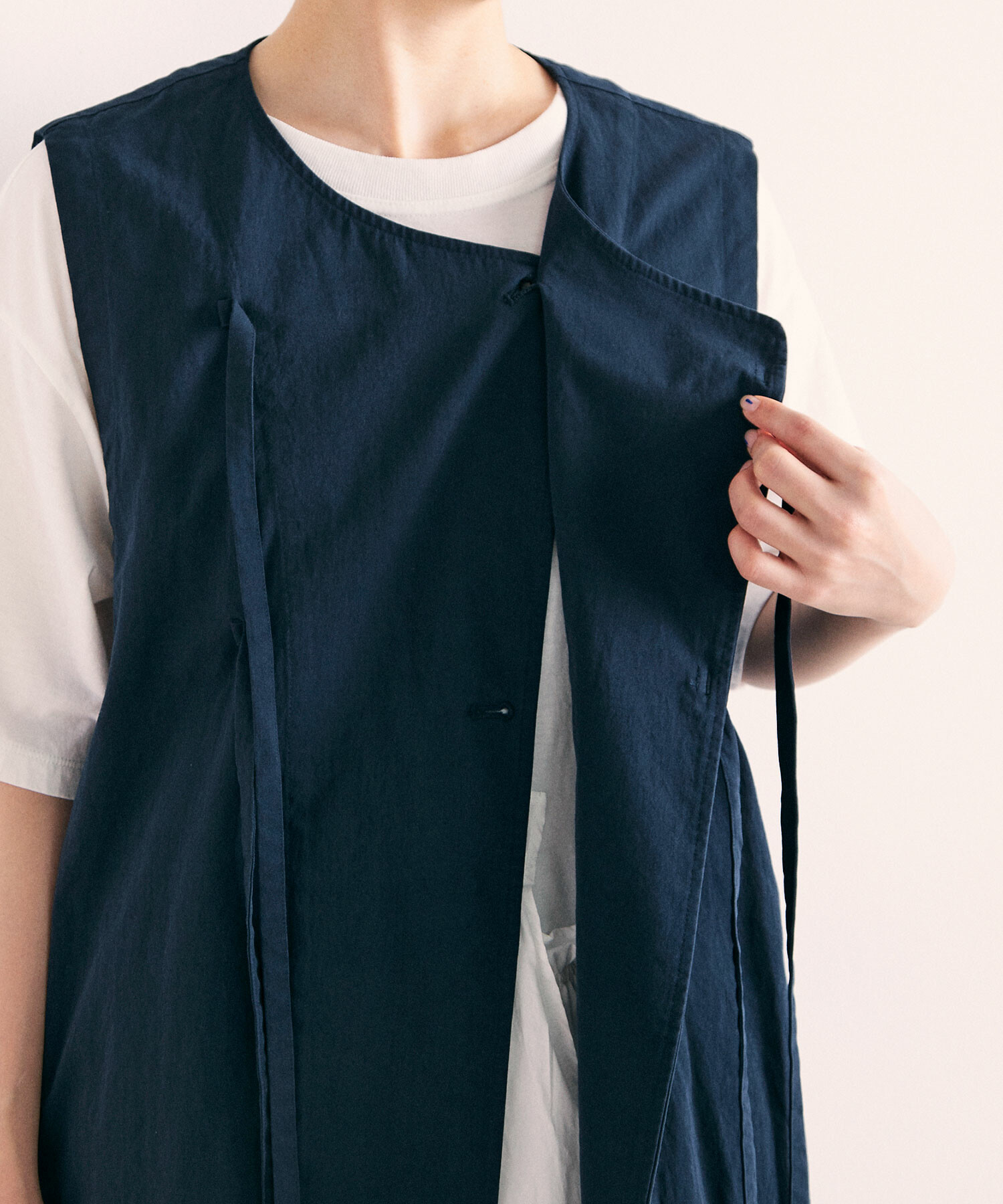 AMBIDEX Store △○80/2GVラチネ SURGICAL VEST(F NAVY): FLAT-cic-HATENA