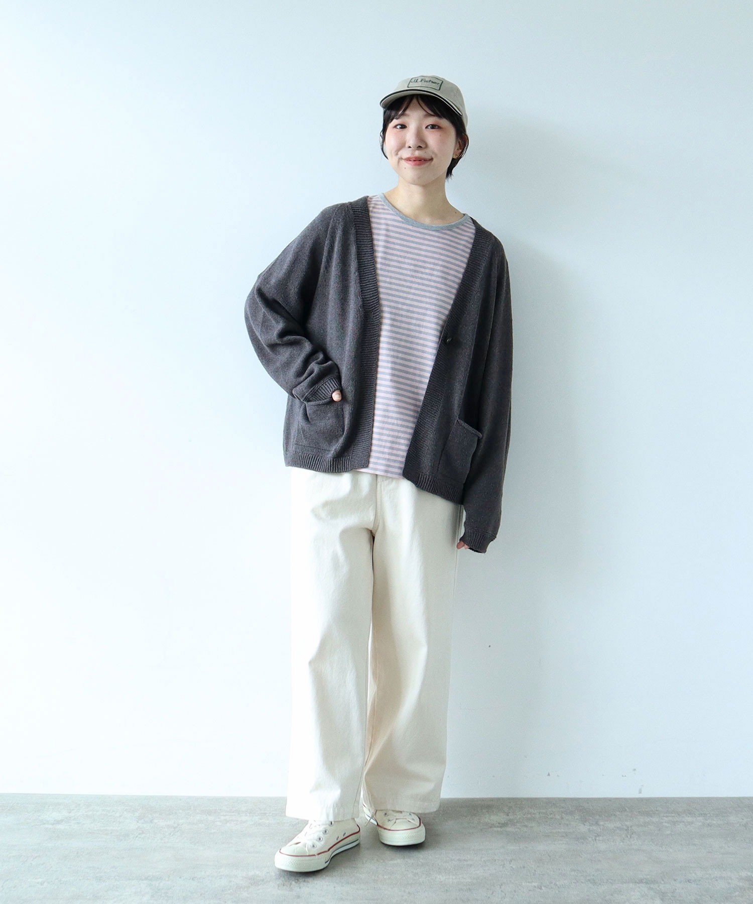 AMBIDEX Store ○○シルクコットン ホールガーメントVネック