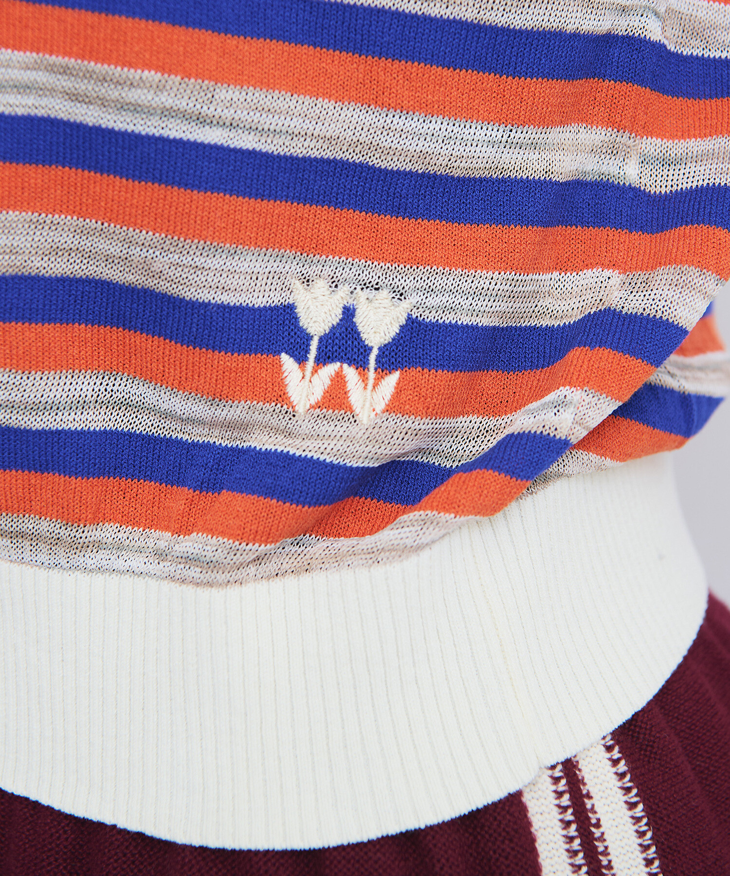 AMBIDEX Store 〇KASURI BORDER BABY ポロ(F BROWN): Rin international