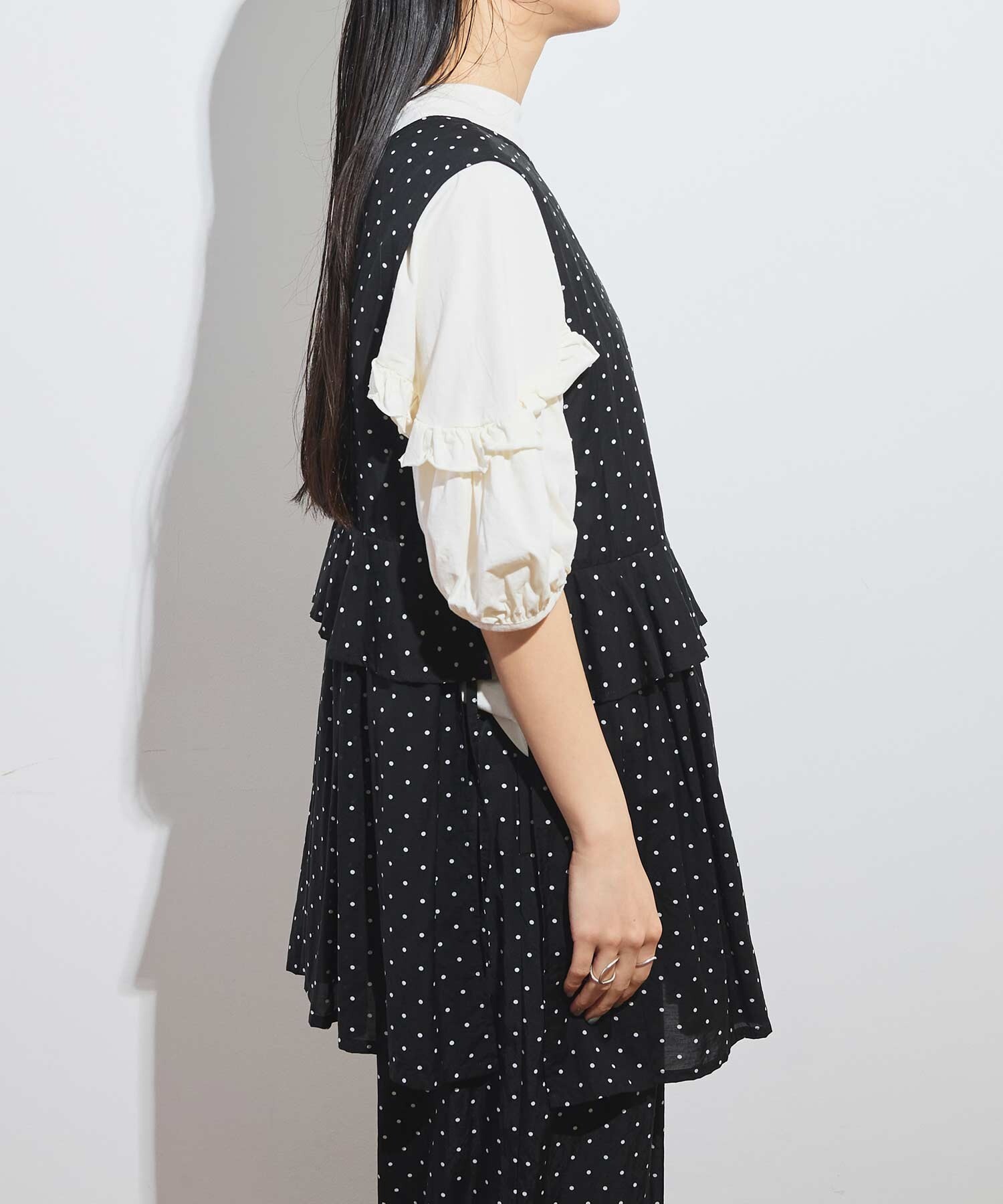 エイココンドウ綿麻夏コート　LA-BREA メルローズ　シルクスーツ　綿キャミ JONSON - VISCOSE CADY SHAPED COAT – HARUNOBUMURATA