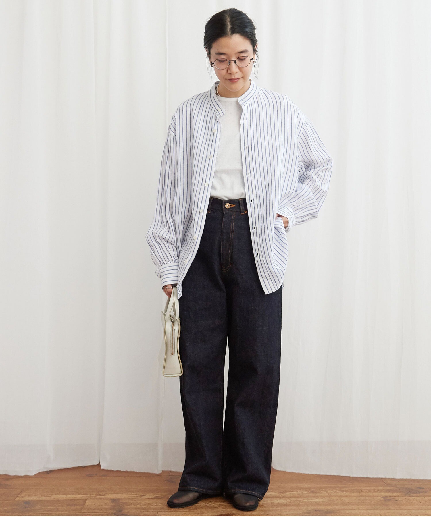 AMBIDEX Store ○LINEN summer shirt(F ピンク): l'atelier du savon