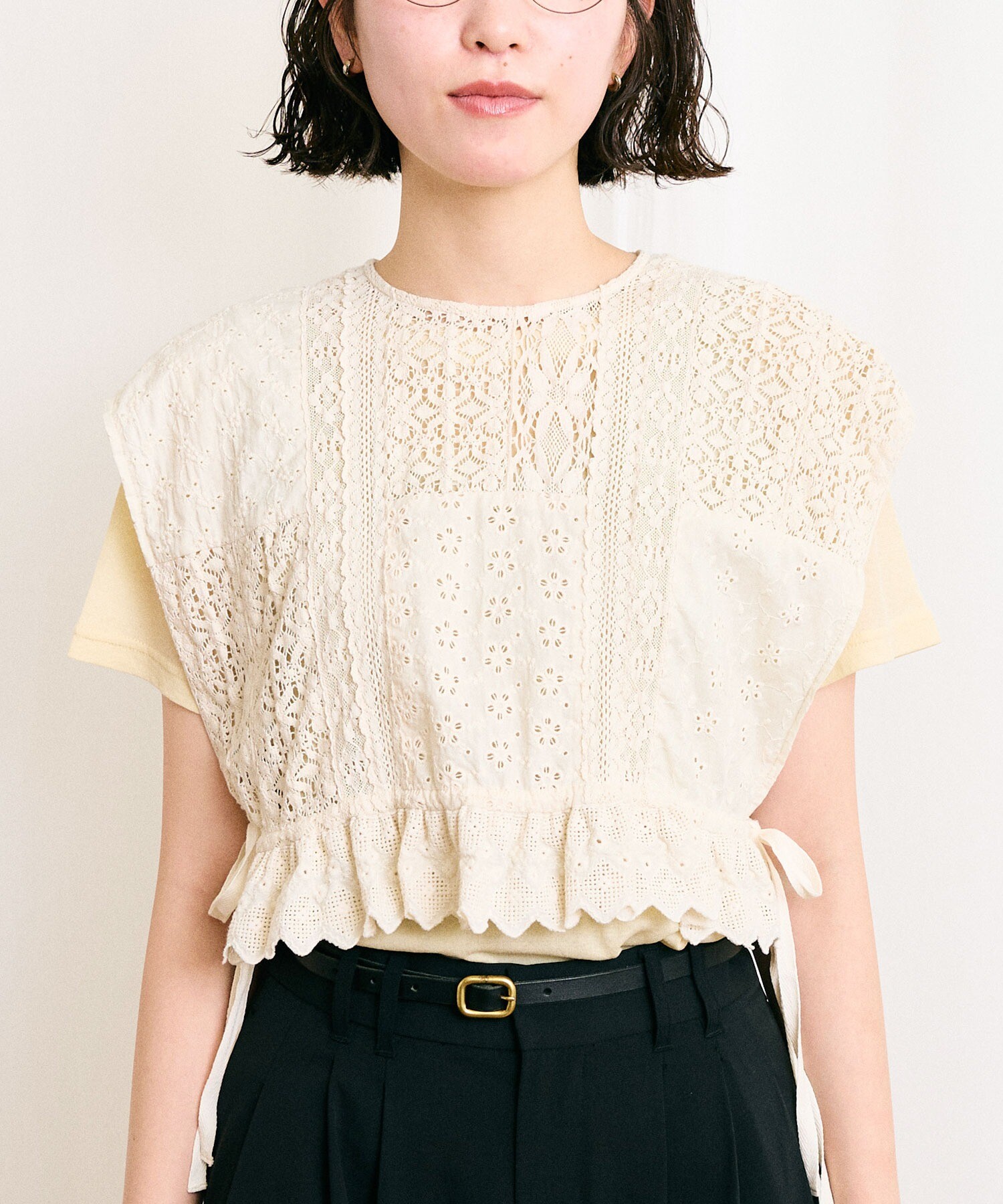 トップス fig london Carol vest fig london Carol vest - メルカリ