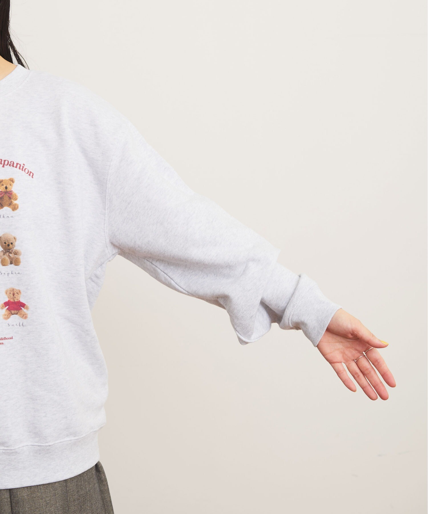 AMBIDEX Store △○timeless friend sweat(F グレー): l'atelier AMBIDEX Store △○timeless friend sweat(F グレー): l'atelier