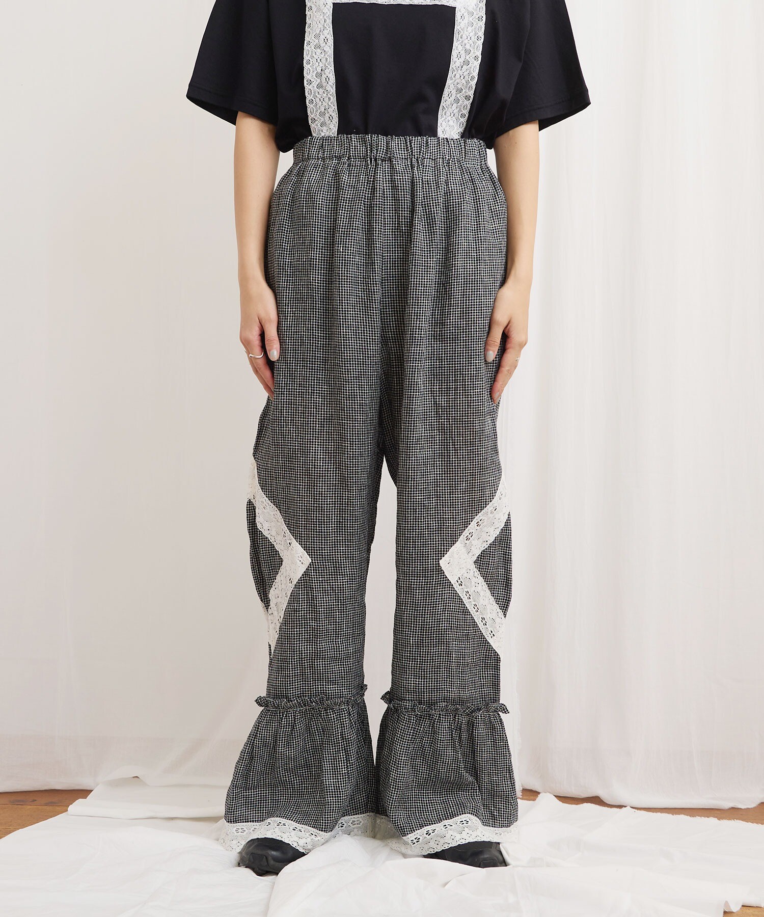 AMBIDEX Store Oolong pants(F チェック): l'atelier du savon