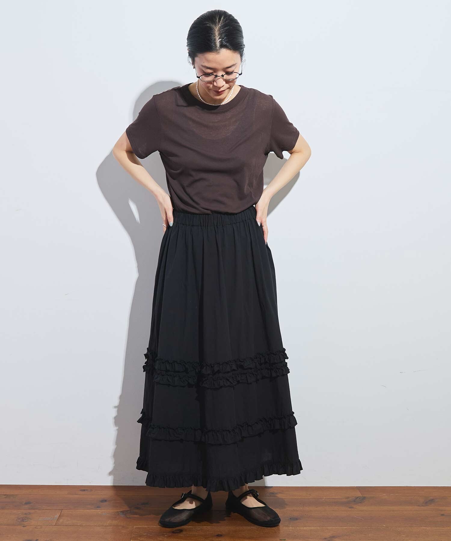 AMBIDEX Store 〇deco skirt (F クロ): l'atelier du savon