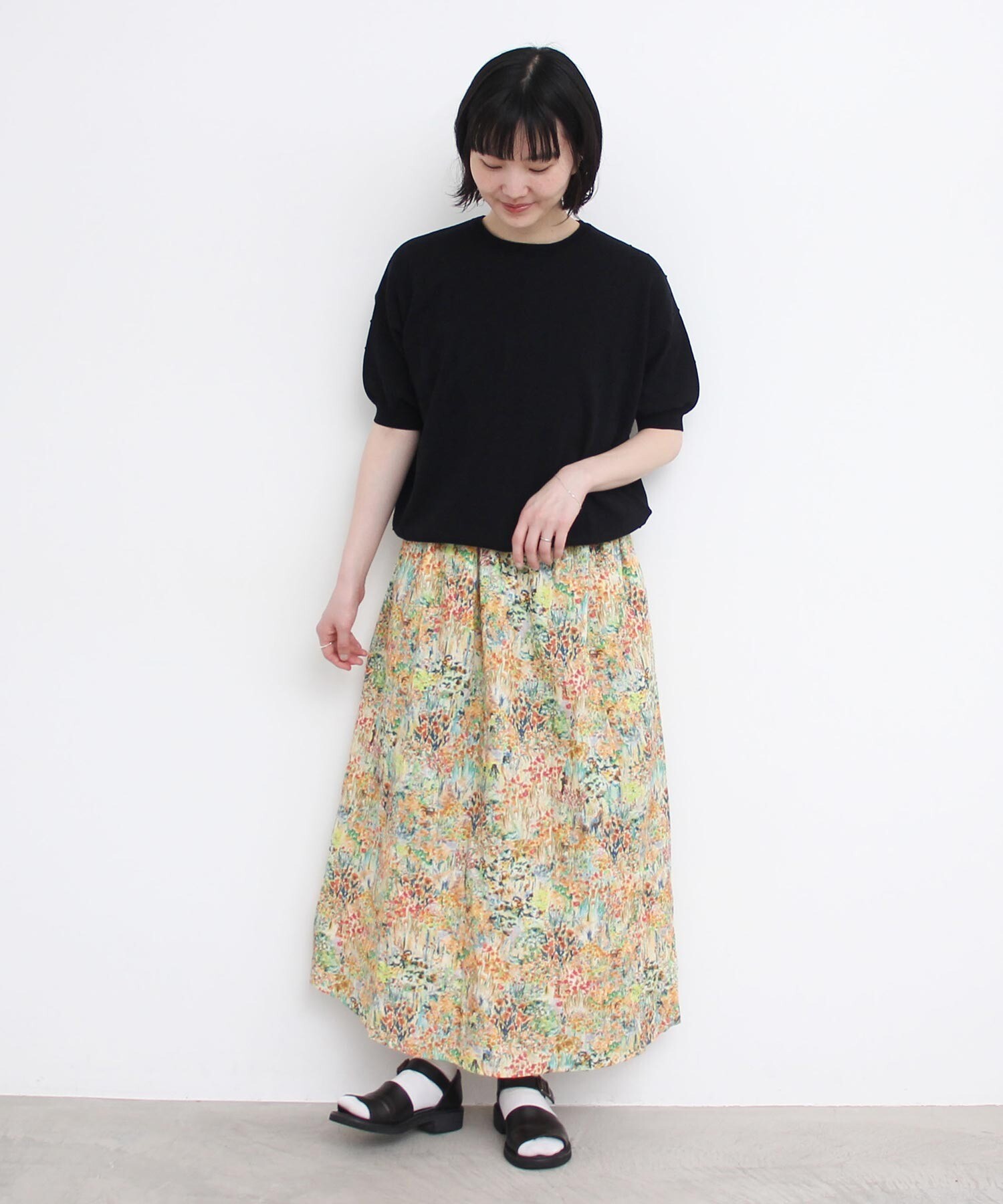 AMBIDEX Store ぽんぽんサマーニット(F グレー): l'atelier du savon