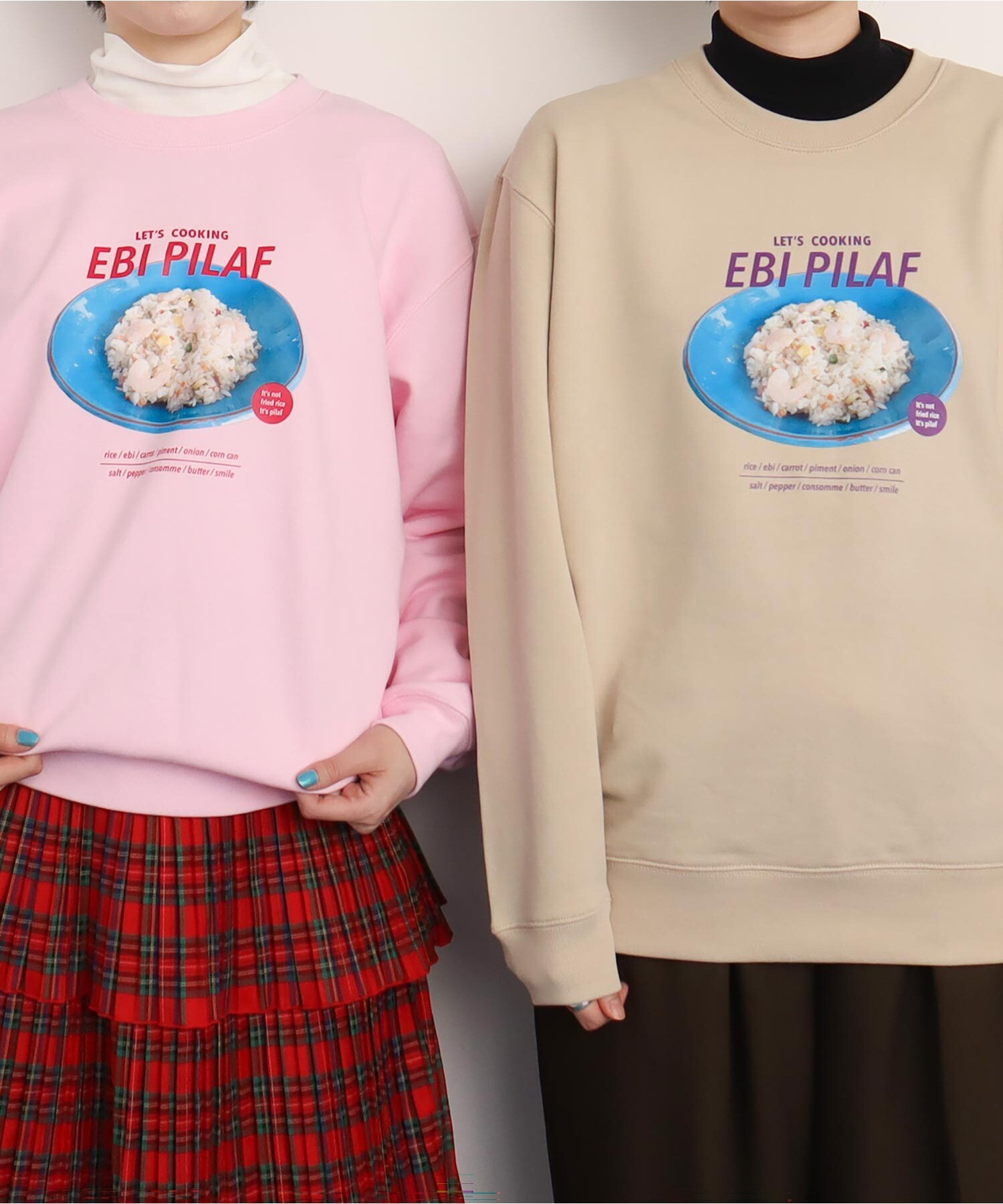 AMBIDEX Store ○EBI PILAF スウェット(F ピンク): l'atelier du AMBIDEX Store ○EBI PILAF スウェット(F ピンク): l'atelier du