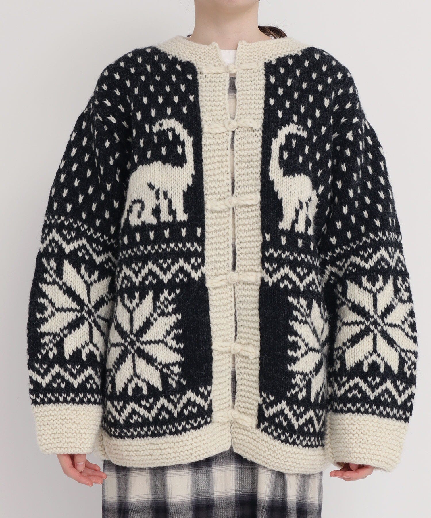 photocopieu dino Knit multi 恐竜ニット linadent.ru