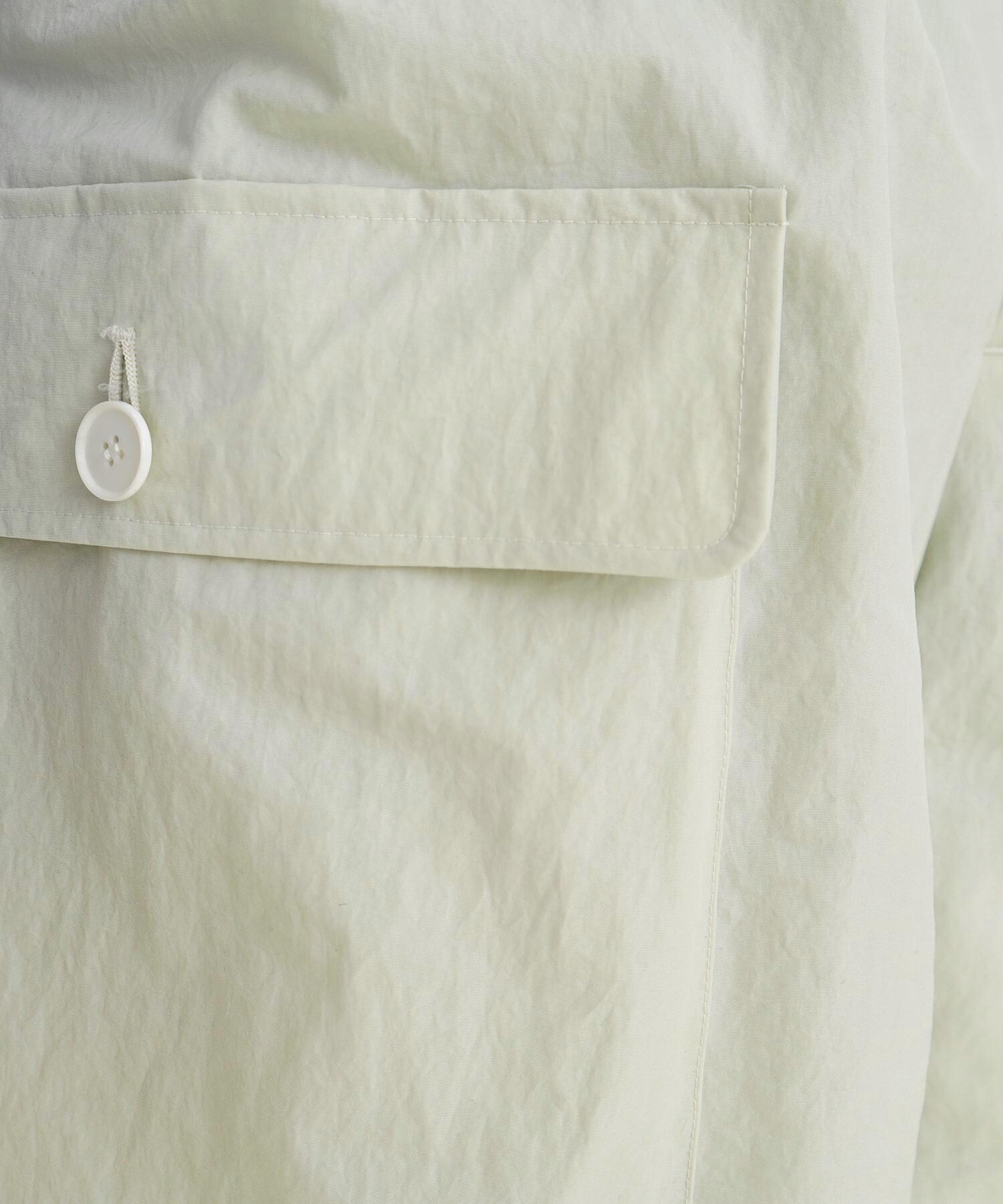 AMBIDEX Store ○Nylon dyed tusser ショートパンツ(F シロ): l