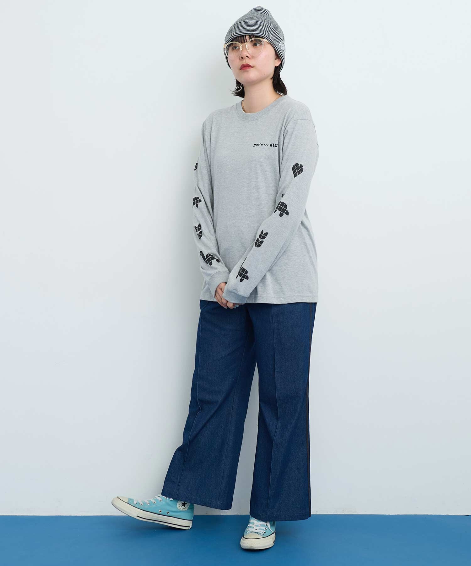 AMBIDEX Store 〇DENIM ラインパンツ(F コン): l'atelier du savon