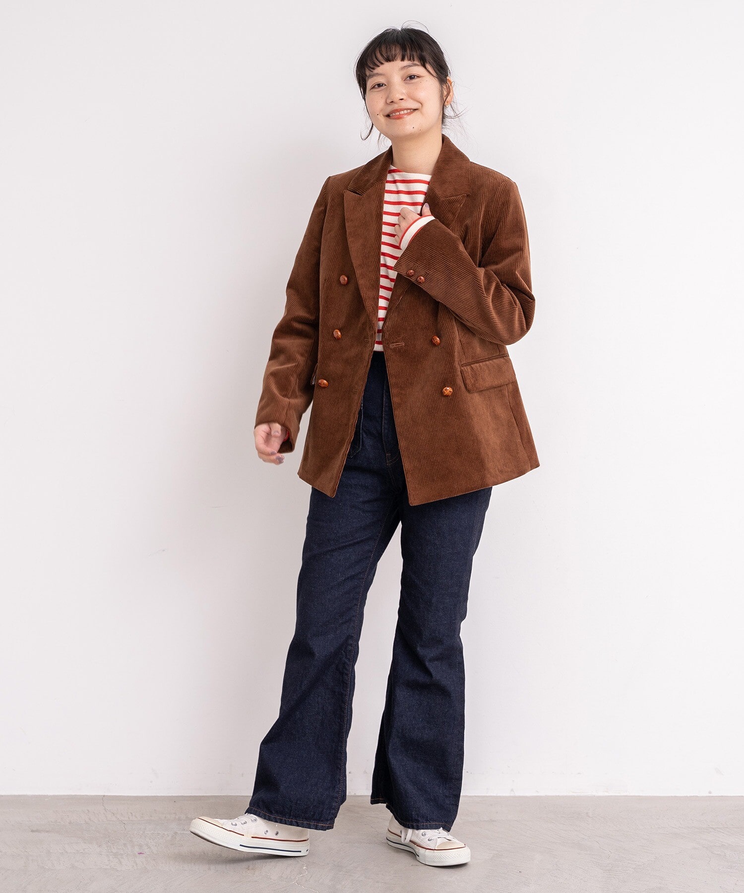 こちらはオレンジ系ステッチ糸です。