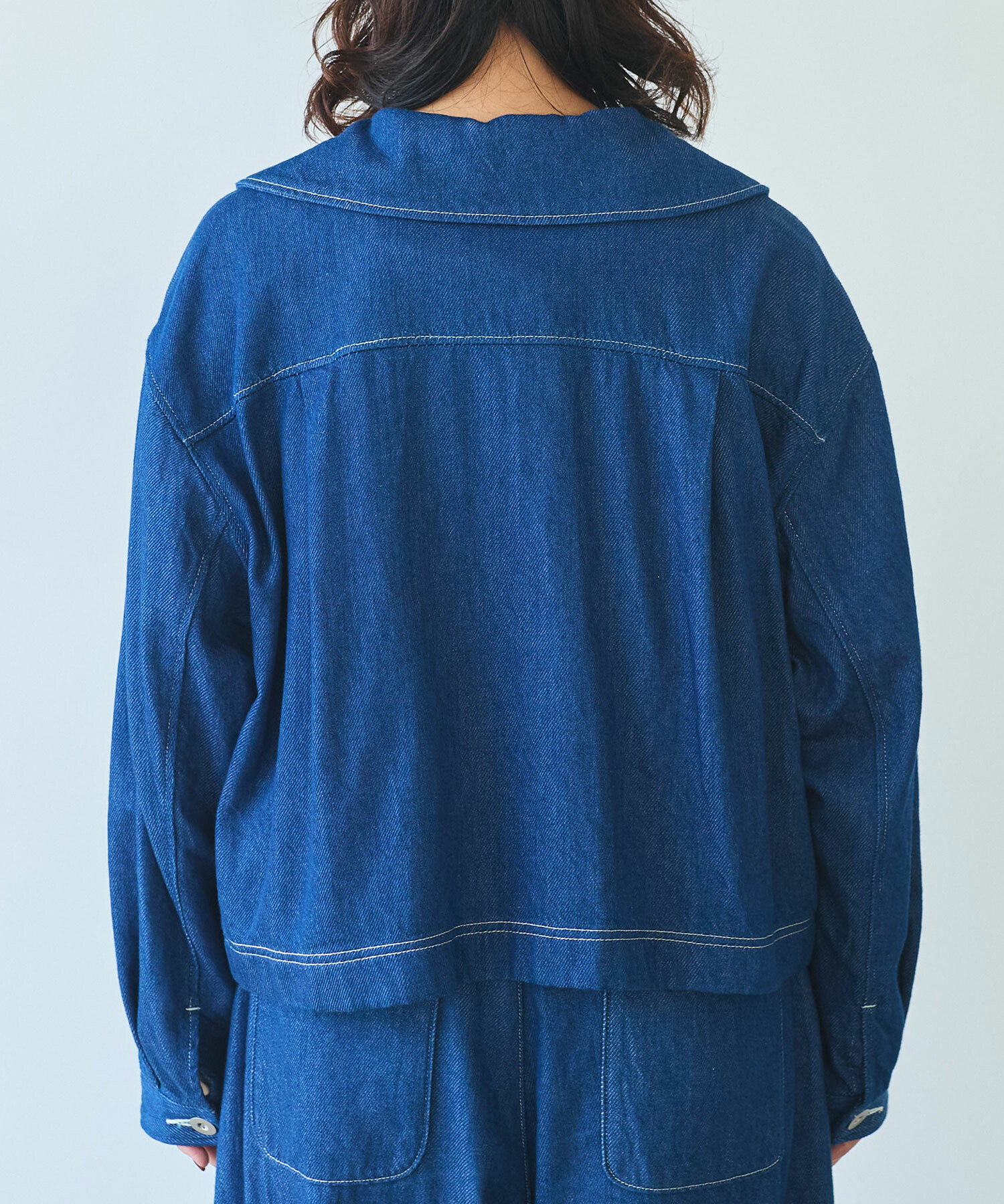 AMBIDEX Store △〇 7.7oz デニムブルゾン(F コン): bulle de savon