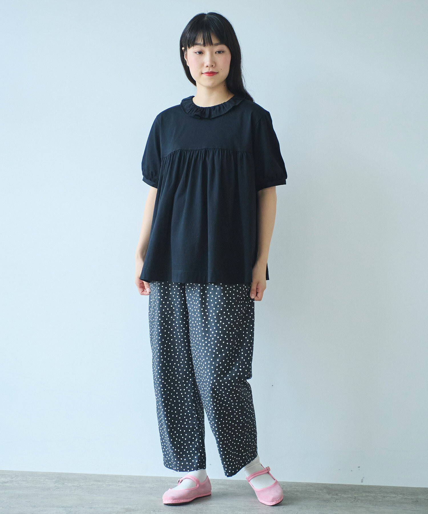 ☆新品☆bulle de savon フリルカラープルオーバー bulle de savon フリルカラープルオーバー レディース