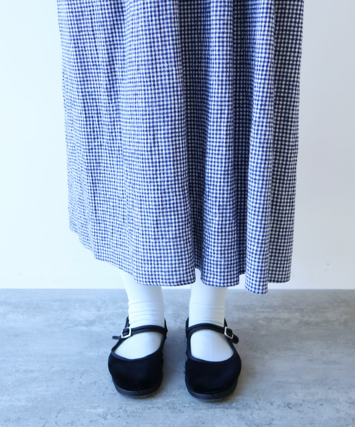 AMBIDEX Store 〇 fuwa fuwa gingham ワンピース(F アカ): bulle de savon