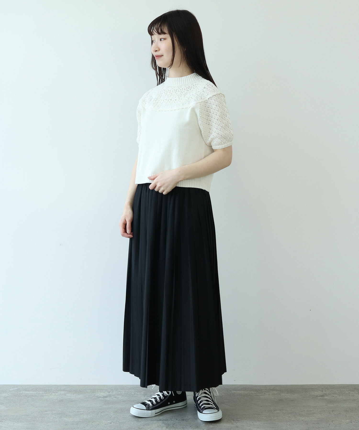 簡単購入 8○スカート ホワイト 新品 - スカート