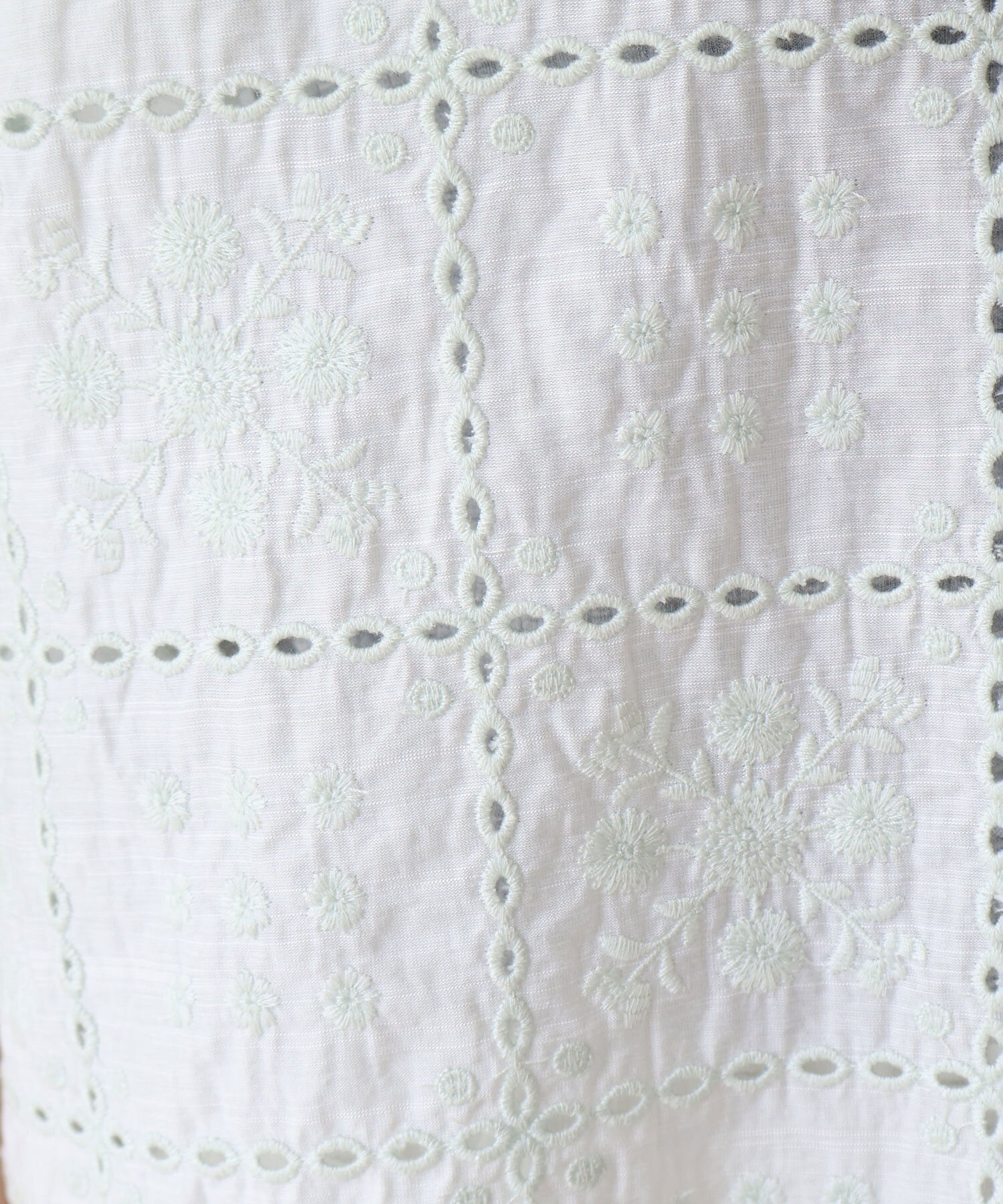 ブラウス シャツ eyelet embroidely haori ブラウス レディース AMBIDEX Store 【予約販売】△○eyelet embroidely haori
