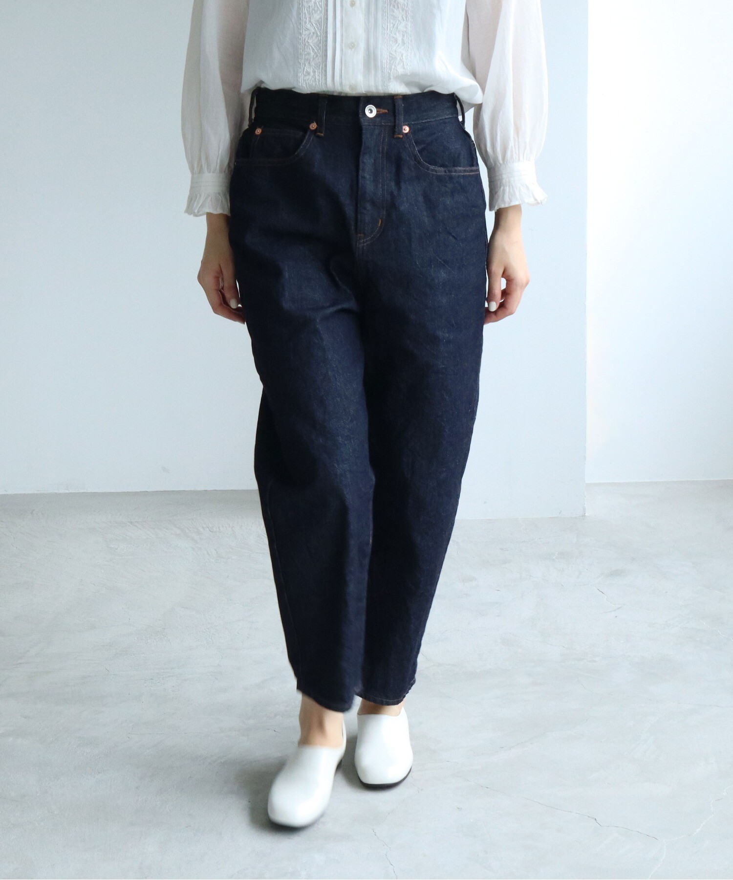 AMBIDEX Store △12ozDenim 5pkt wide tepered パンツ(M コン): yuni