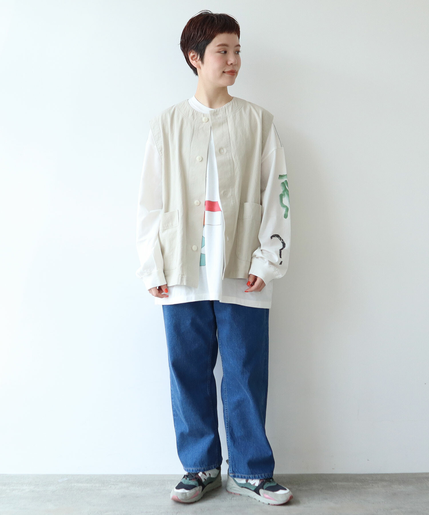 AMBIDEX Store ○強撚TWILL ジレ(F BLACK): FLAT-cic-HATENA AMBIDEX Store ○強撚TWILL ジレ(F BLACK): FLAT-cic-HATENA